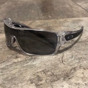 Oakley Turbine Rotor Black and silver Sunglasses